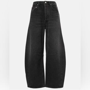 Citizens Of Humanity Charcoal Wide-Leg Jeans